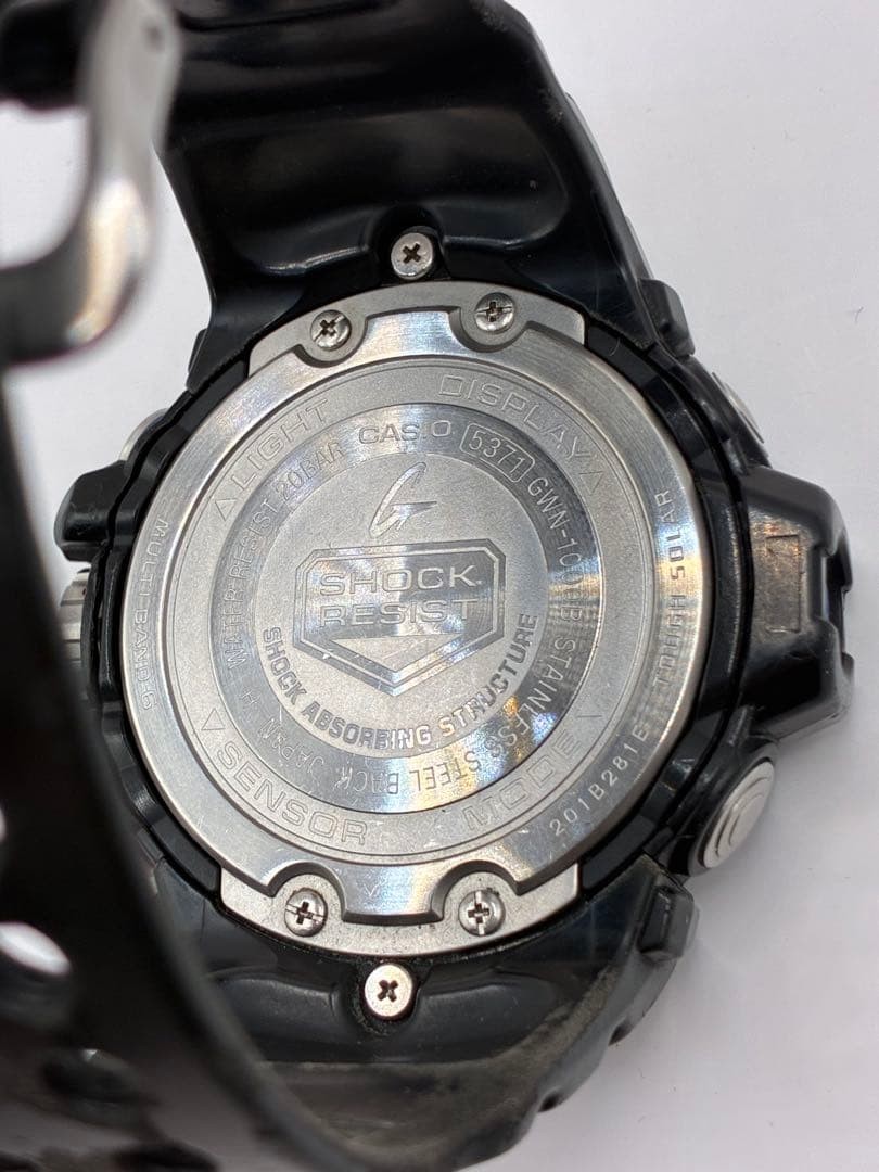 G-Shock GWN 1000B 1BJF Triple Sensor Radio Solar No.gs2822