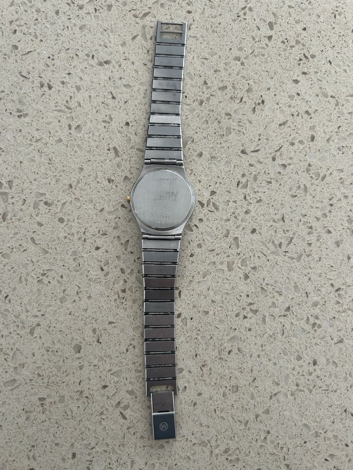 Movado Museum Young Man’s or Women’s Two-Tone Black Dial Quartz Watch 30m