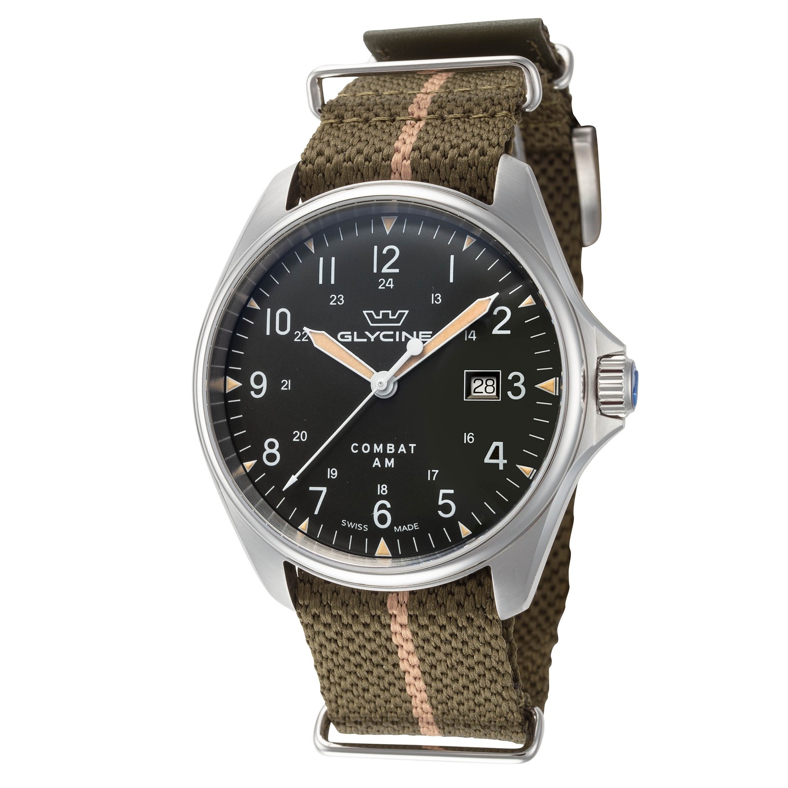 Glycine Men’s Combat 6 Vintage 43mm Automatic Watch GL0458