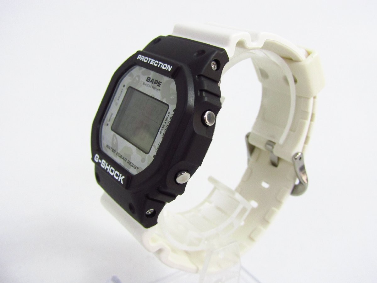CASIO G SHOCK A BATHING APE NFS Limited 07SS DW 5600VT Watch AC25296