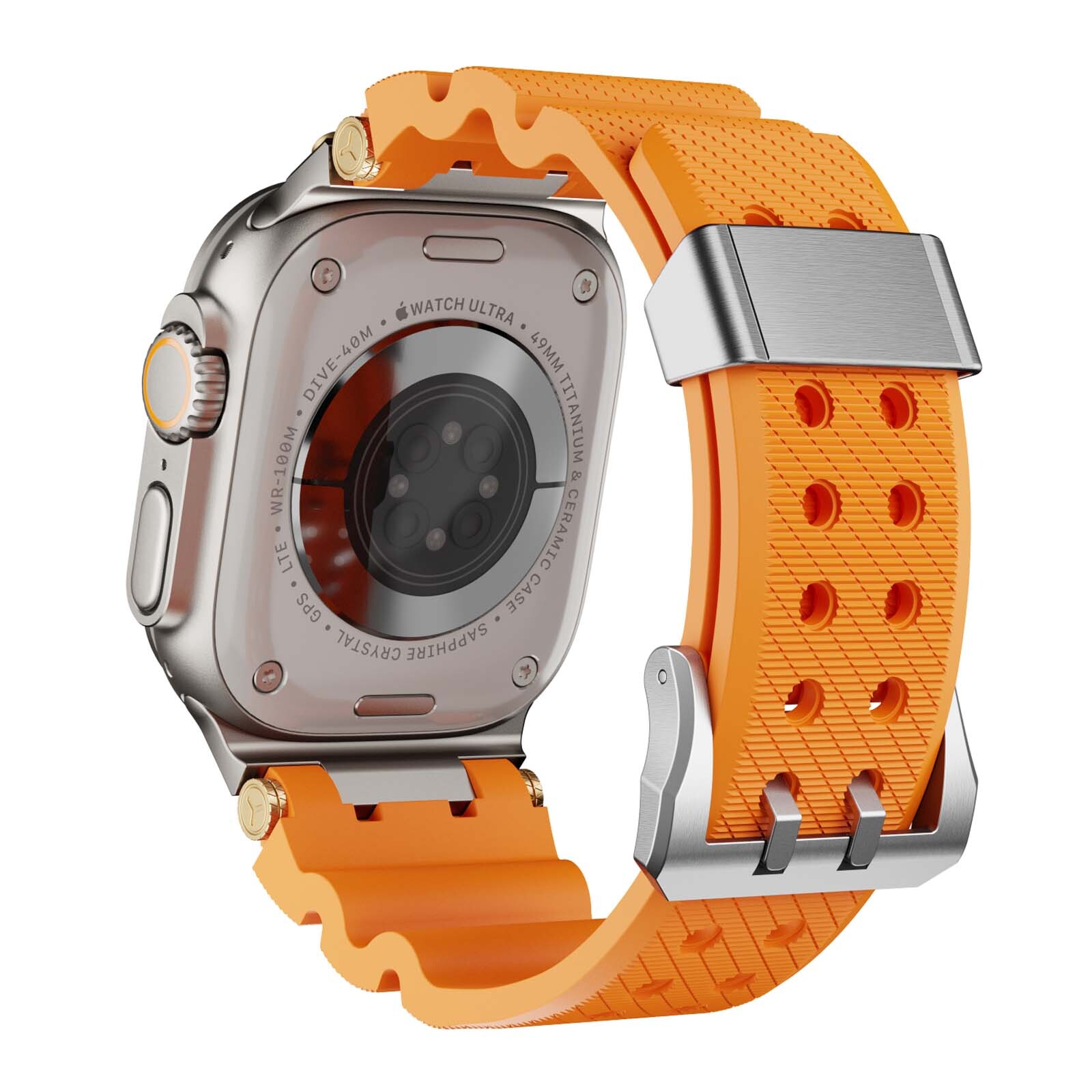 For Apple Watch Series Ultra2 10 9 8 7 6 42mm 45mm 46mm 49mm Silicone Sport Band