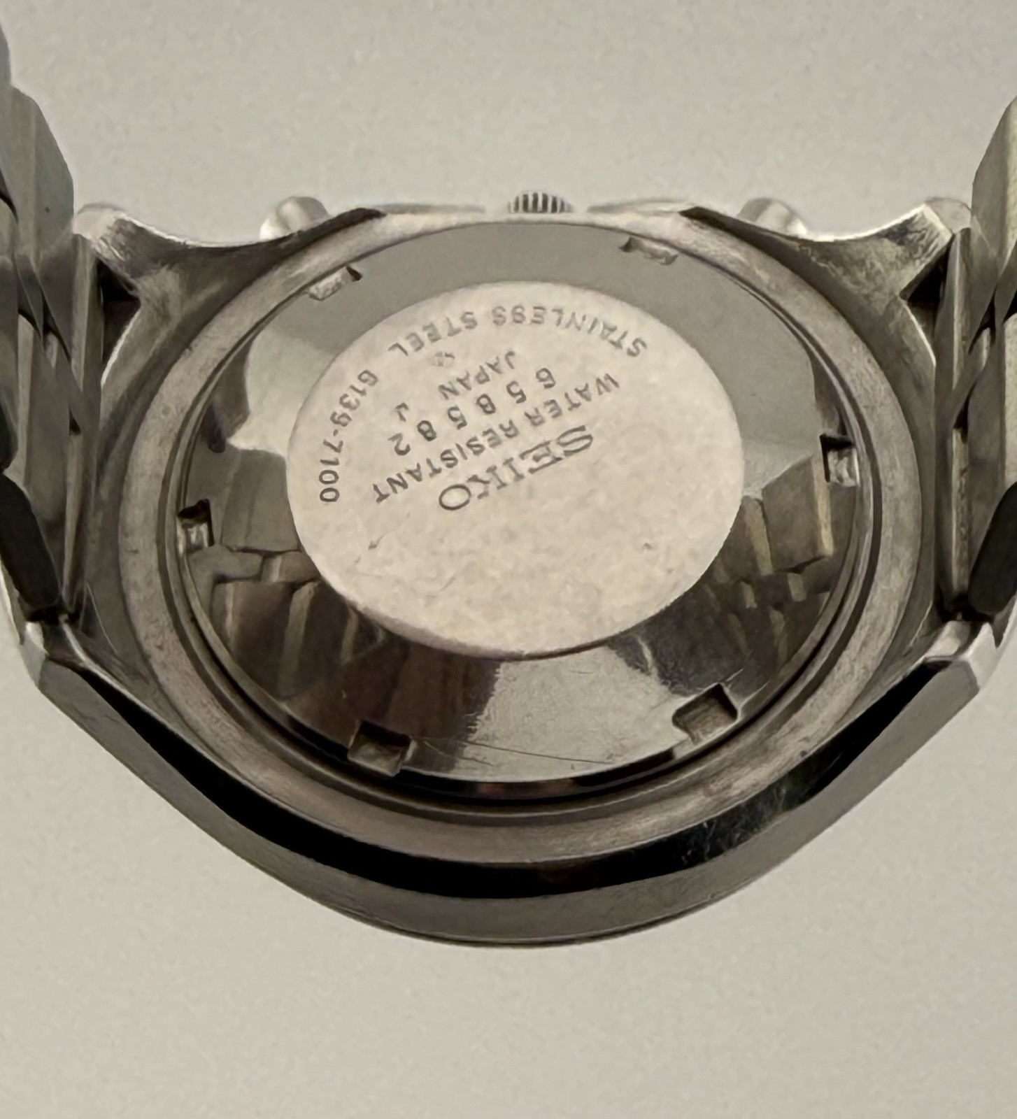 SEIKO 6139-7100 Helmet Watch•Automatic Chronograph•All Functions work properly•