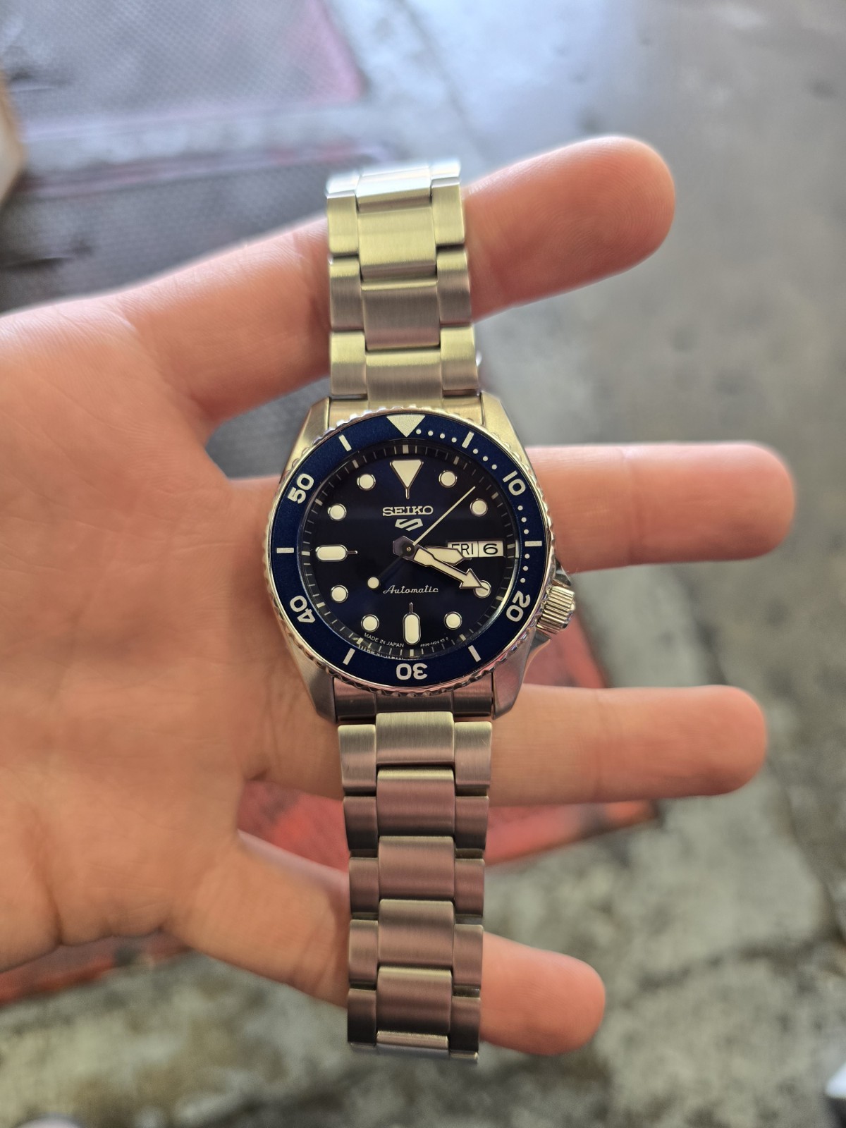 Seiko 5 Sports Blue Men’s Watch – SRPD51