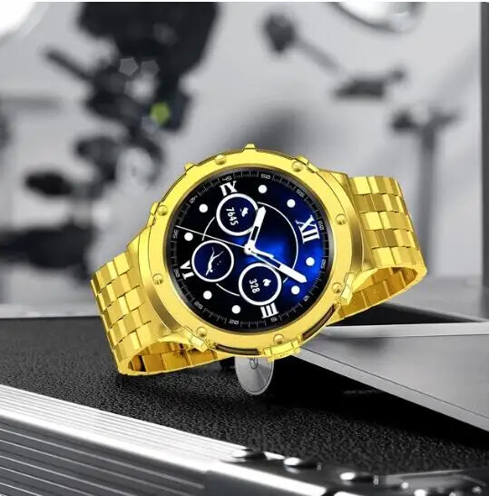 Metal Modification Kit Case Strap for Samsung Galaxy Watch 5 Pro 45mm Steel Band