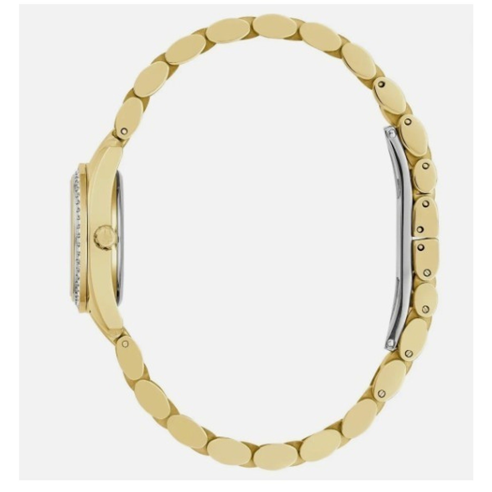 Bulova Classic Gemmed Diamond Stainless Steel Quartz Women’s Watch – 98L315