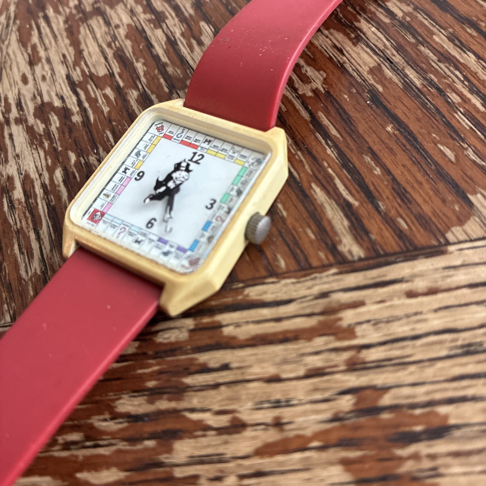 AJ35 Rare Sekonda Monopoly Vintage Unisex Quartz Watch 1980s Untested Sold As Is