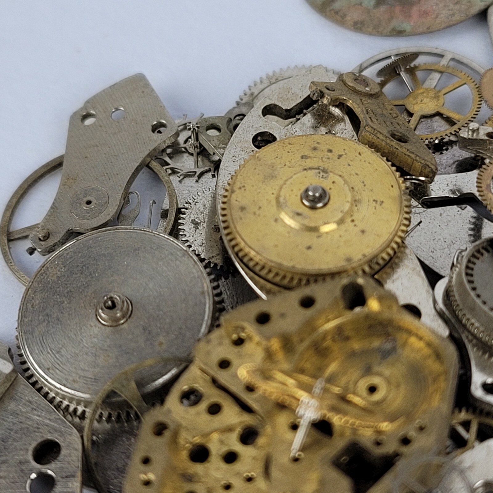 Big 50g Pack Assorted Watch Parts | Gears Cogs etc | Steampunk Jewellery