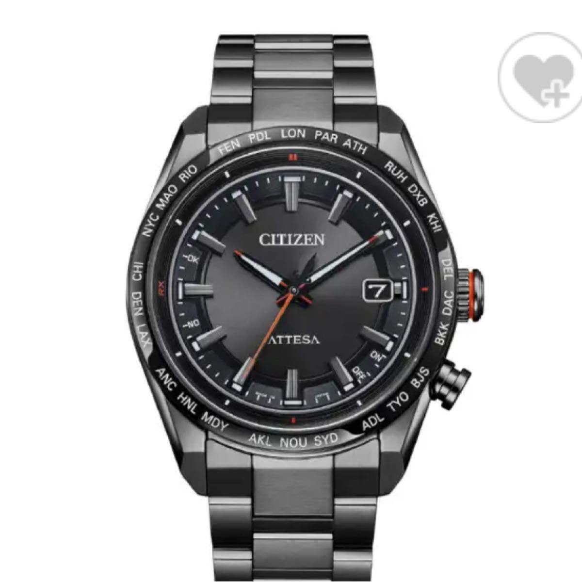 Brand new Citizen Attesa CB0286 61E Radio controlled solar Titanium