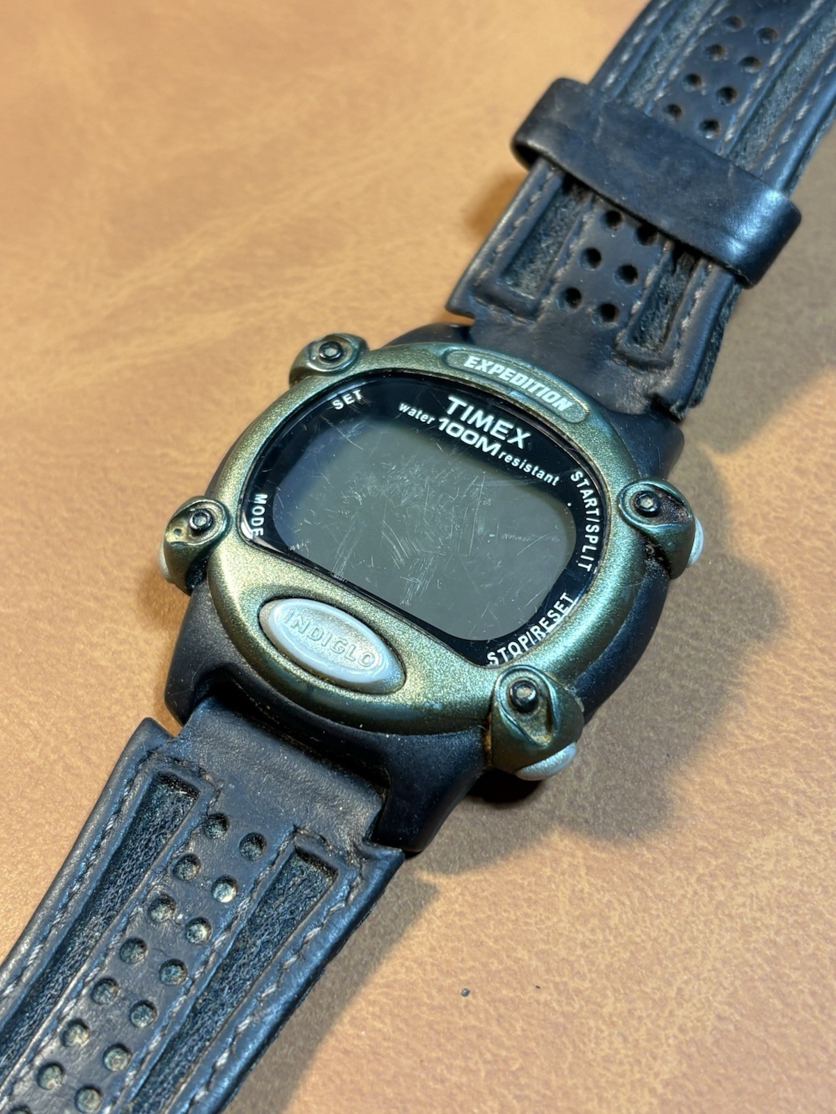 Vintage Timex Expedition Digital Men 866 Watch,WR100M,Untested,For Parts/Repair
