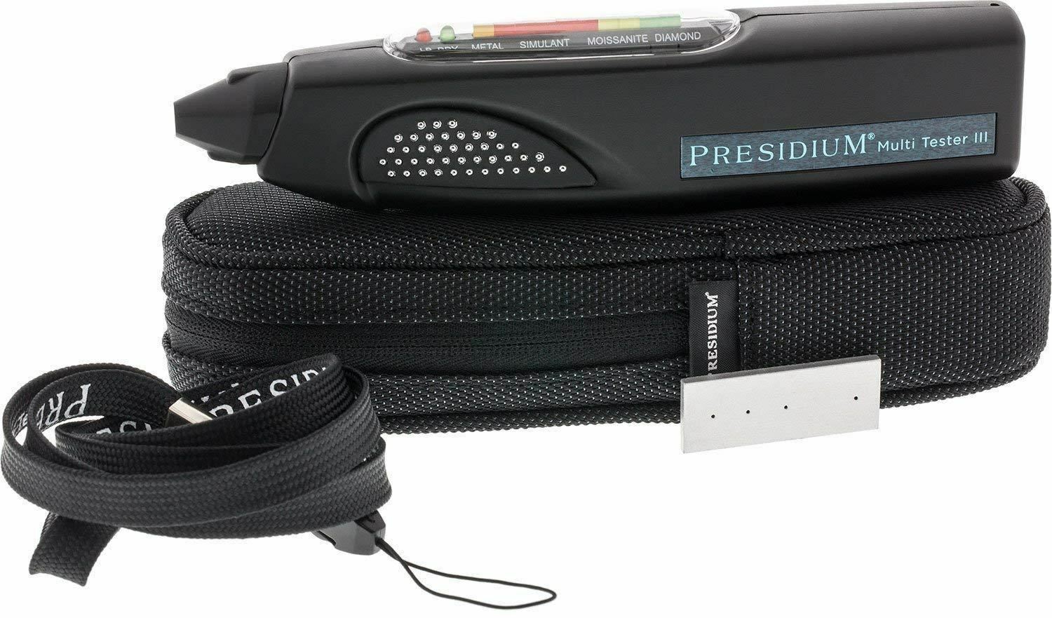 PMUT III Presidium Diamond Multi tester III Tests DIAMONDS MOISSANITE SIMULANTS