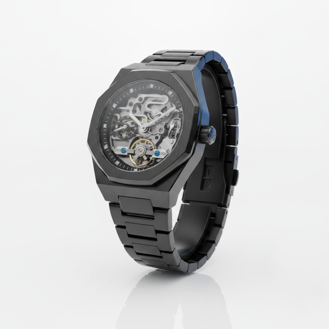 Orologio Automatico per Uomo e Donna con Cassa Trasparente Orologio Meccanico