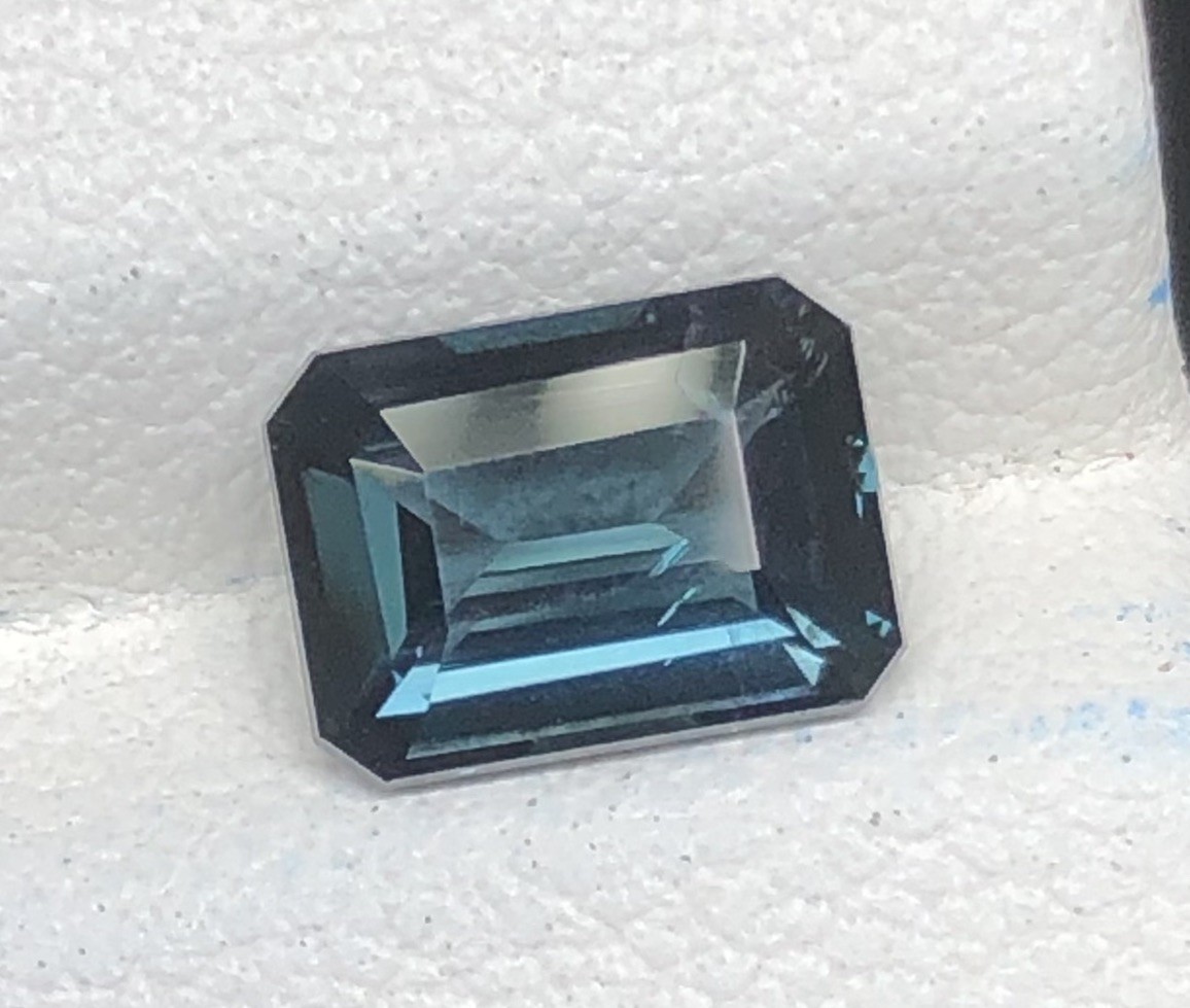 Shine Blue Grey Spinel 1.55 Ct loose gemstones