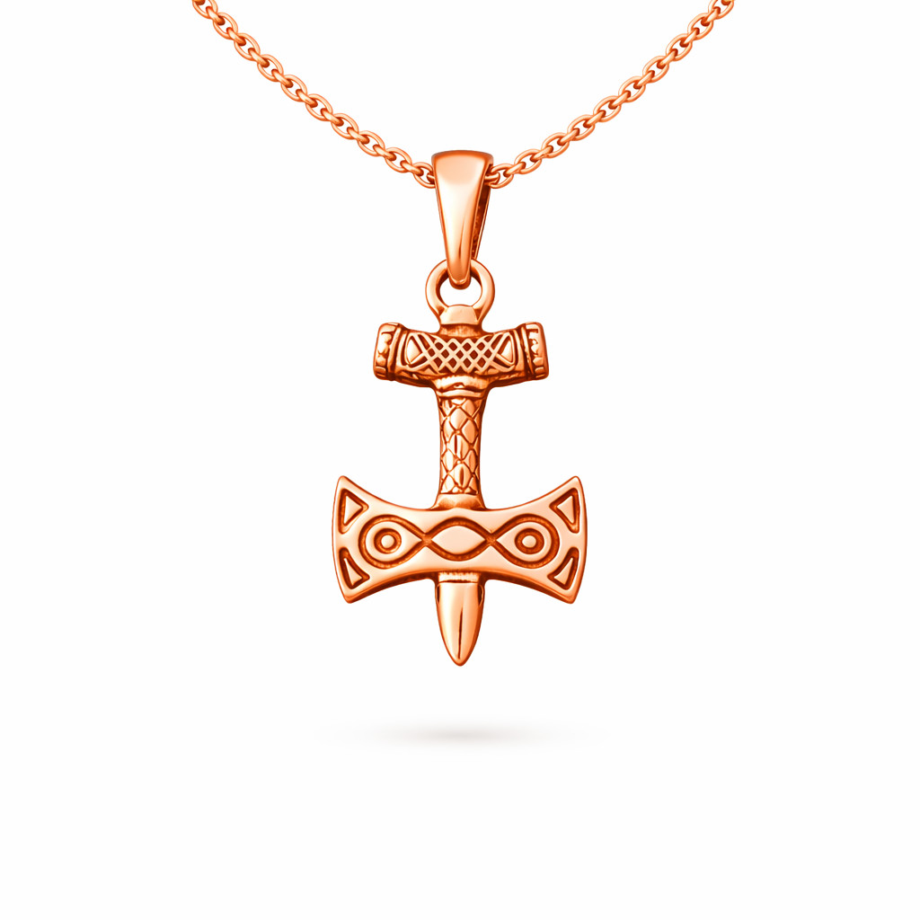 Sterling Silver Amulet of Talos Necklace, Video Game Jewelry, Fantasy Pendant