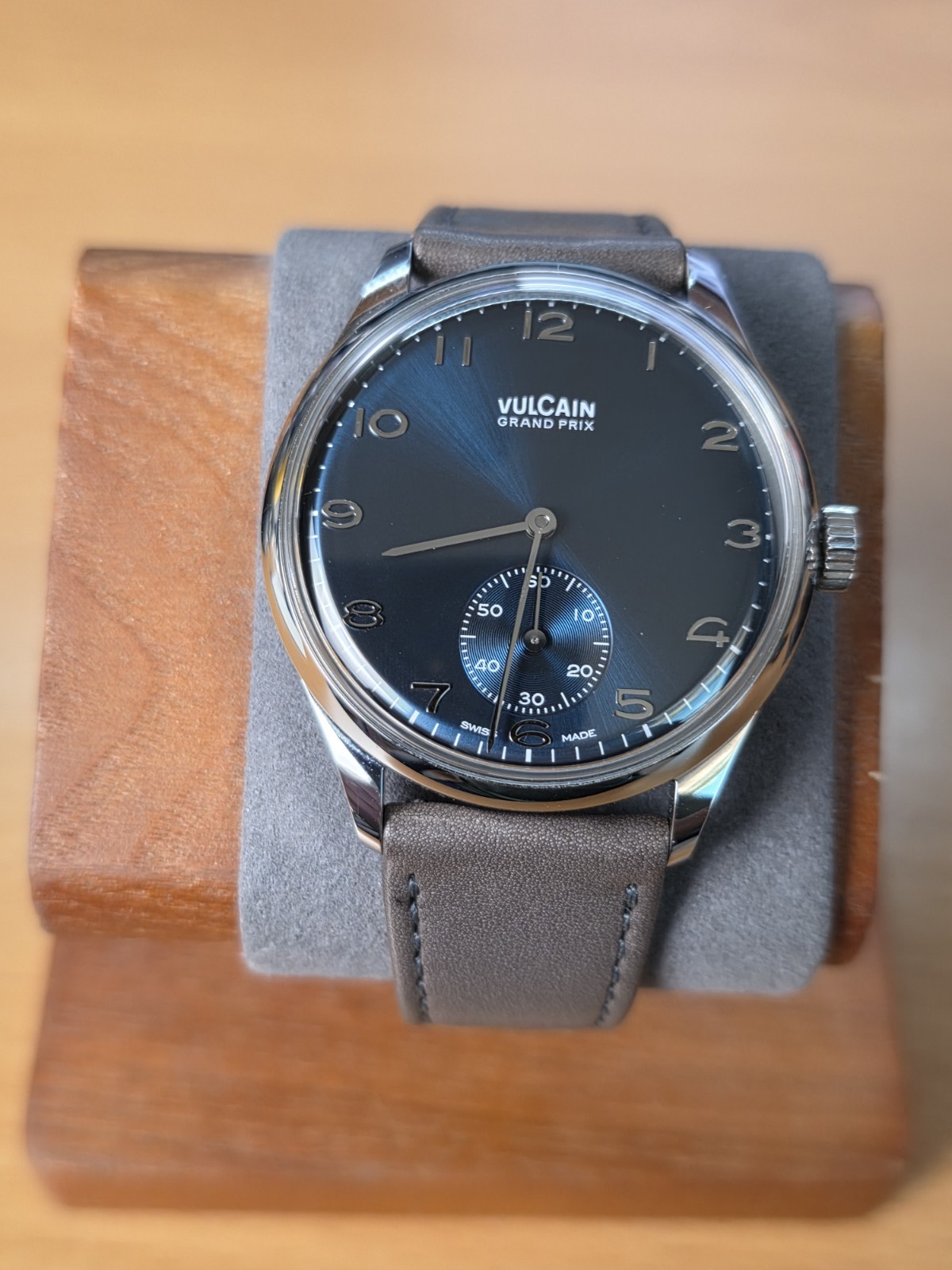 Vulcain Grand Prix Small Second Blue (39mm) 690175A30