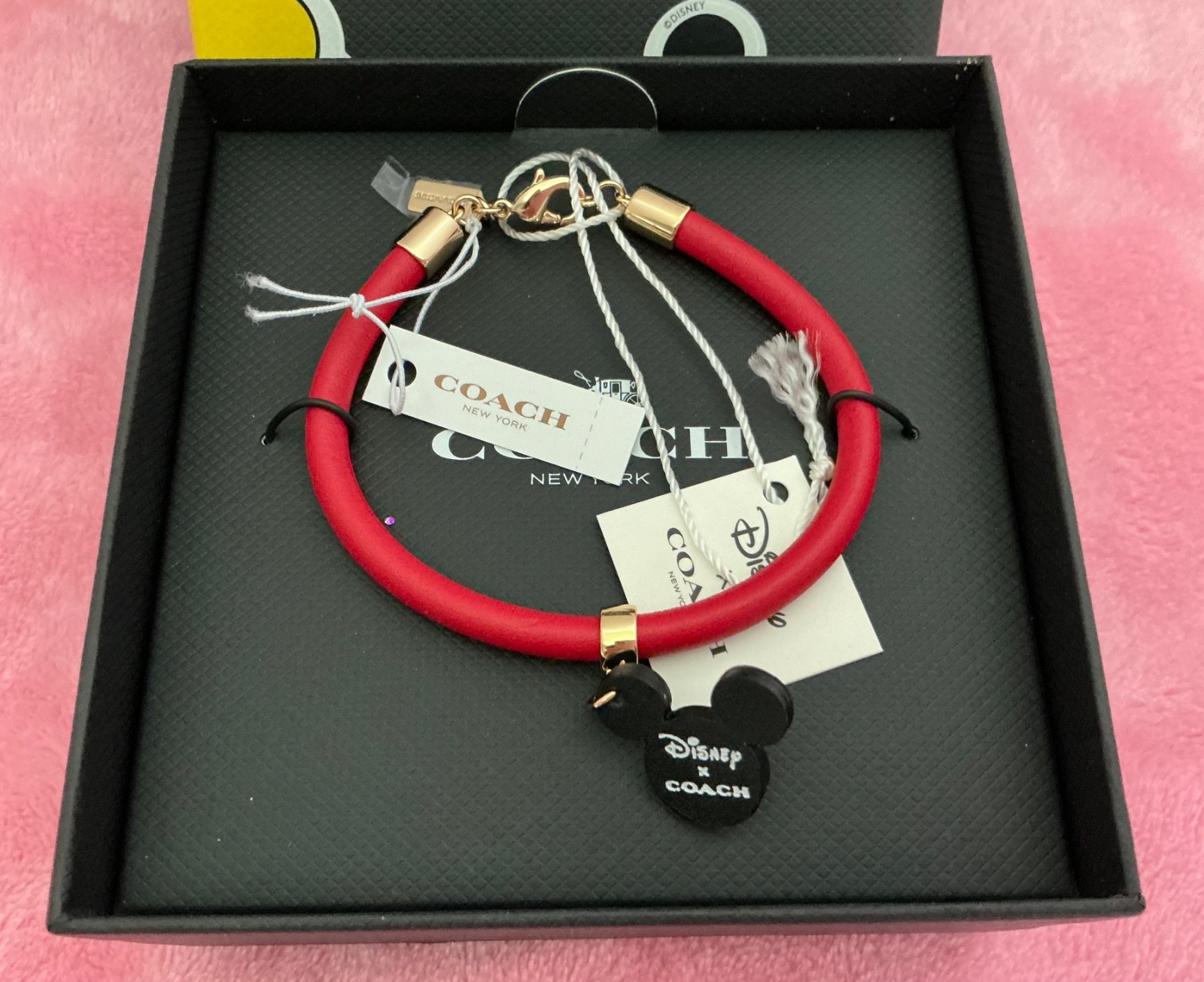 COACH x DISNEY Mickey Mouse Charm Body Part Bracelet – New