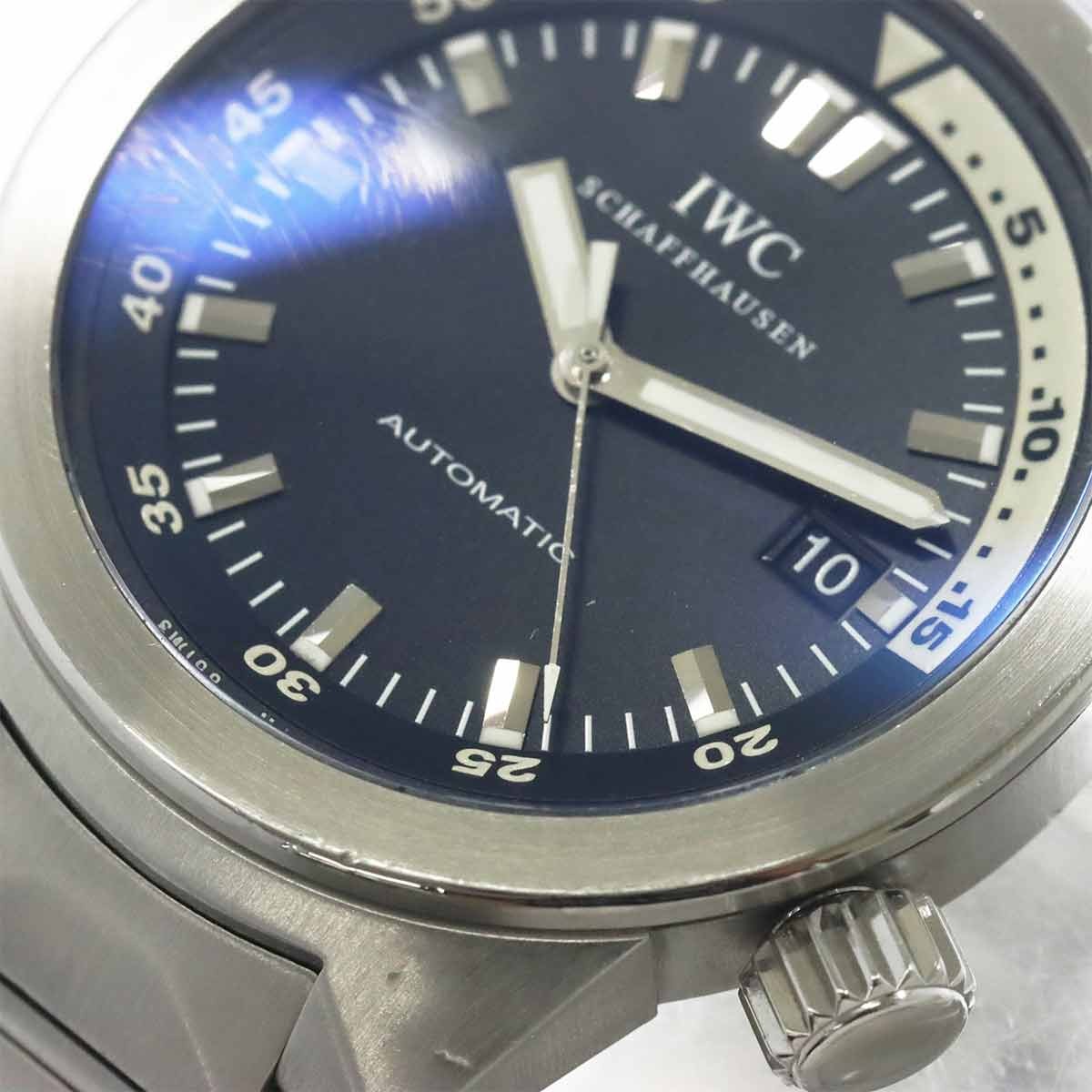 IWC Aqua Timer IW354805 Black Dial Automatic Mens Wrist Watch 90327953