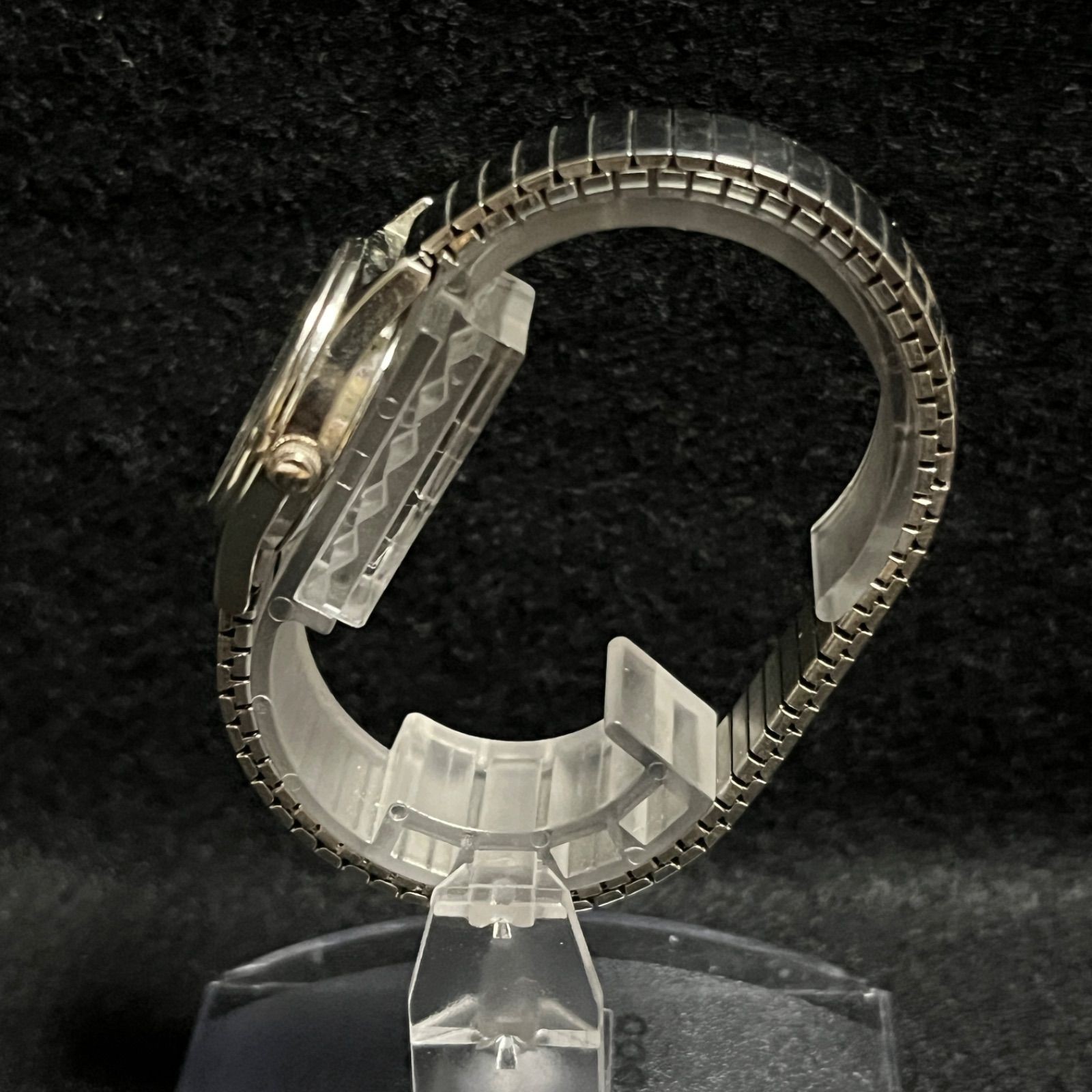 Working ROYAL CROWN Quartz Silver Watch Confirmed Working