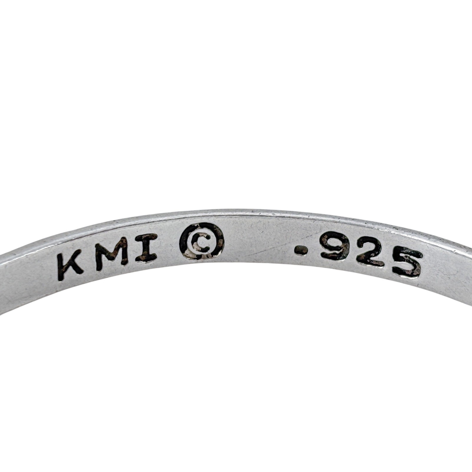 Vintage Sterling Silver 925 Bible Verse Bangle 2 John 1:6 8″
