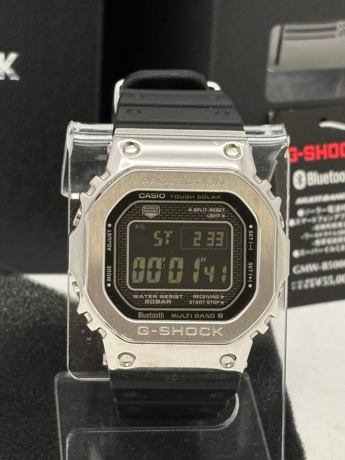 CASIO G-SHOCK GMW-B5000-1JF Bluetooth Smartphone Link Watch Japan