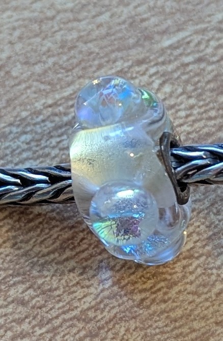 Authentic TrollBeads Dichroic Ice Bead