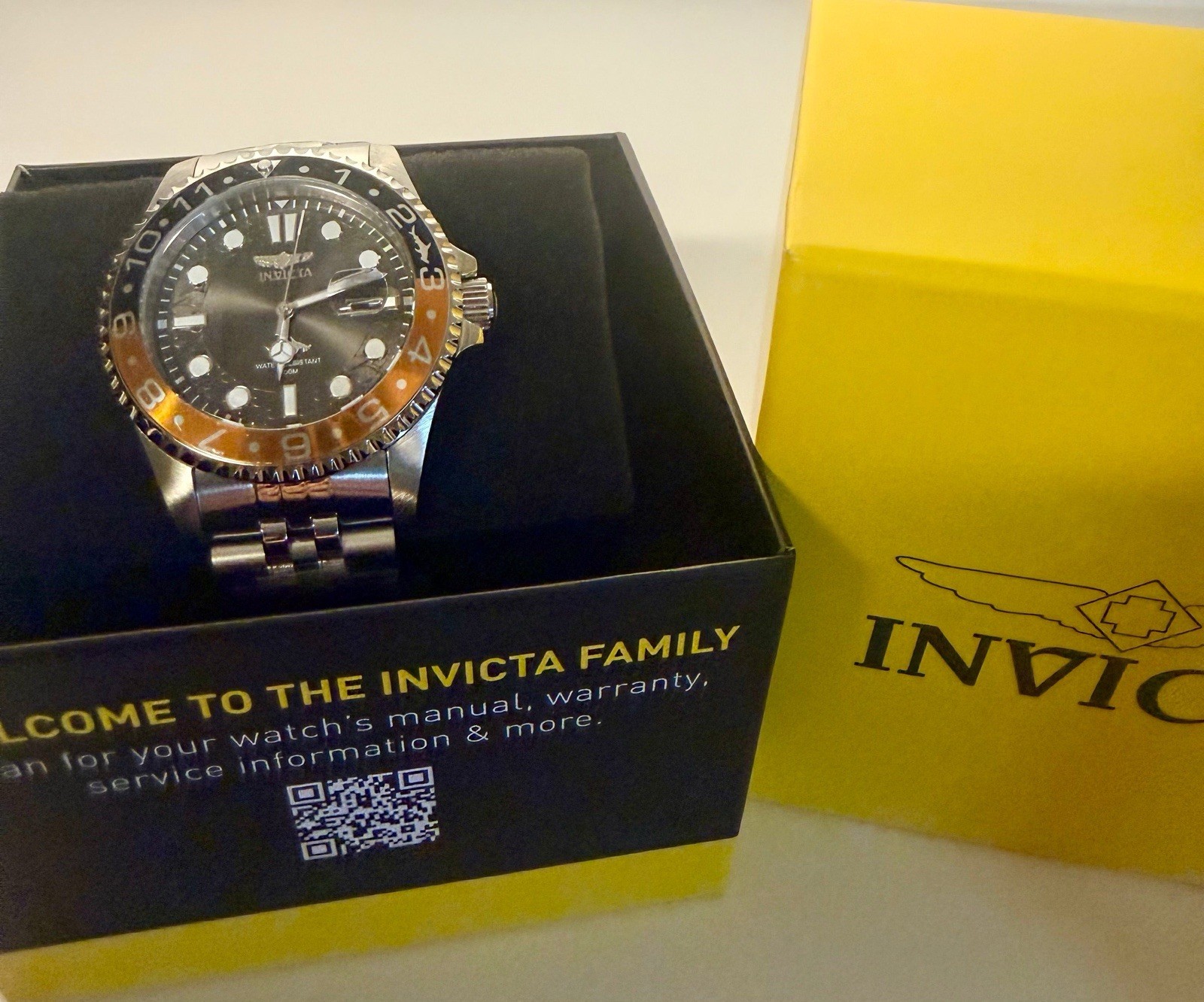 30621 Invicta Mens Pro Diver Charcoal Dial Stainless Steel 43mm Watch 100m PC32