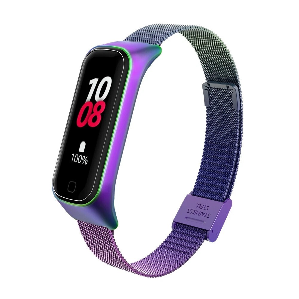 For Samsung Galaxy Fit 2 Replacement Band Metal Strap Stainless Steel Bracelet