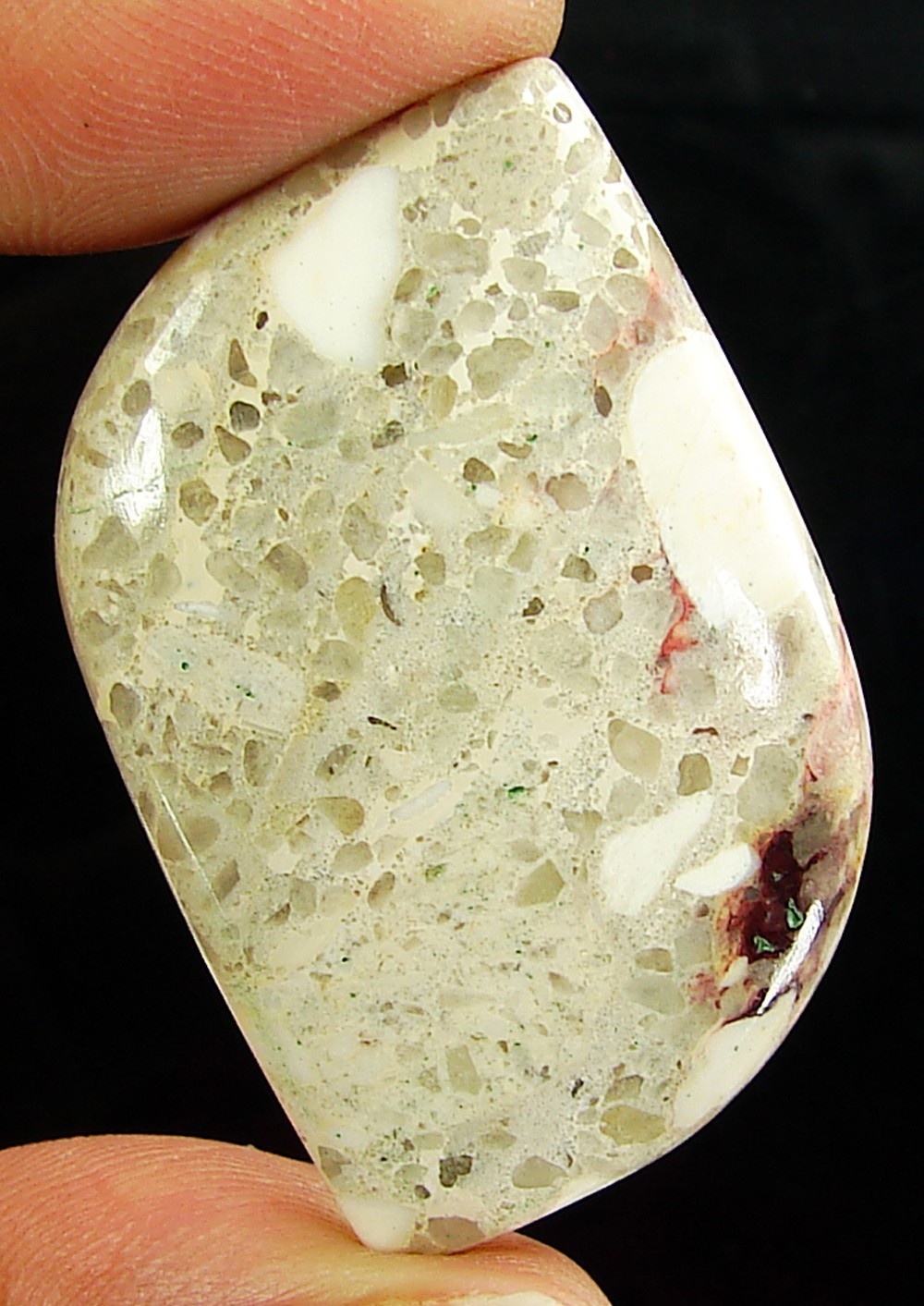 48.45Ct Natural Brecciated Mookaite Loose Gemstone Cabochon Wire Wrap Stone-4330