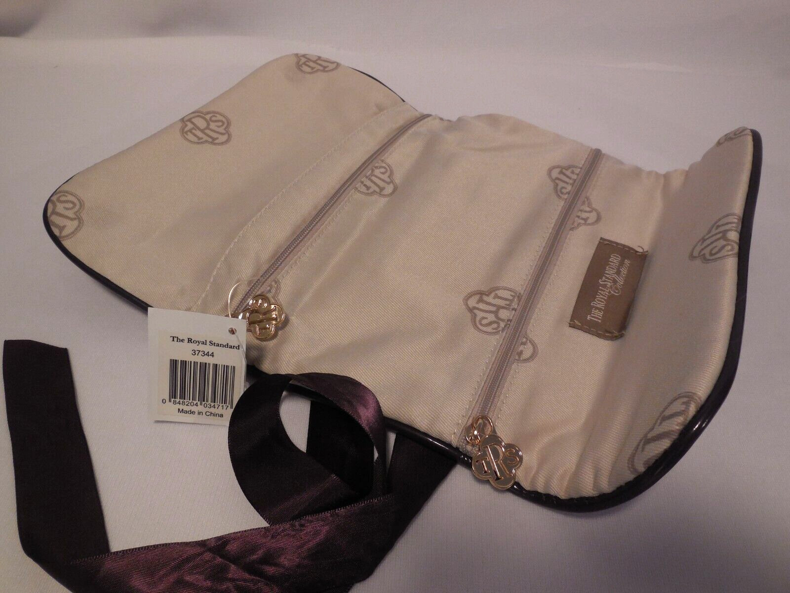 NWT The Royal Standard Collection Purple Travel Organizer Foldable Jewelry Case