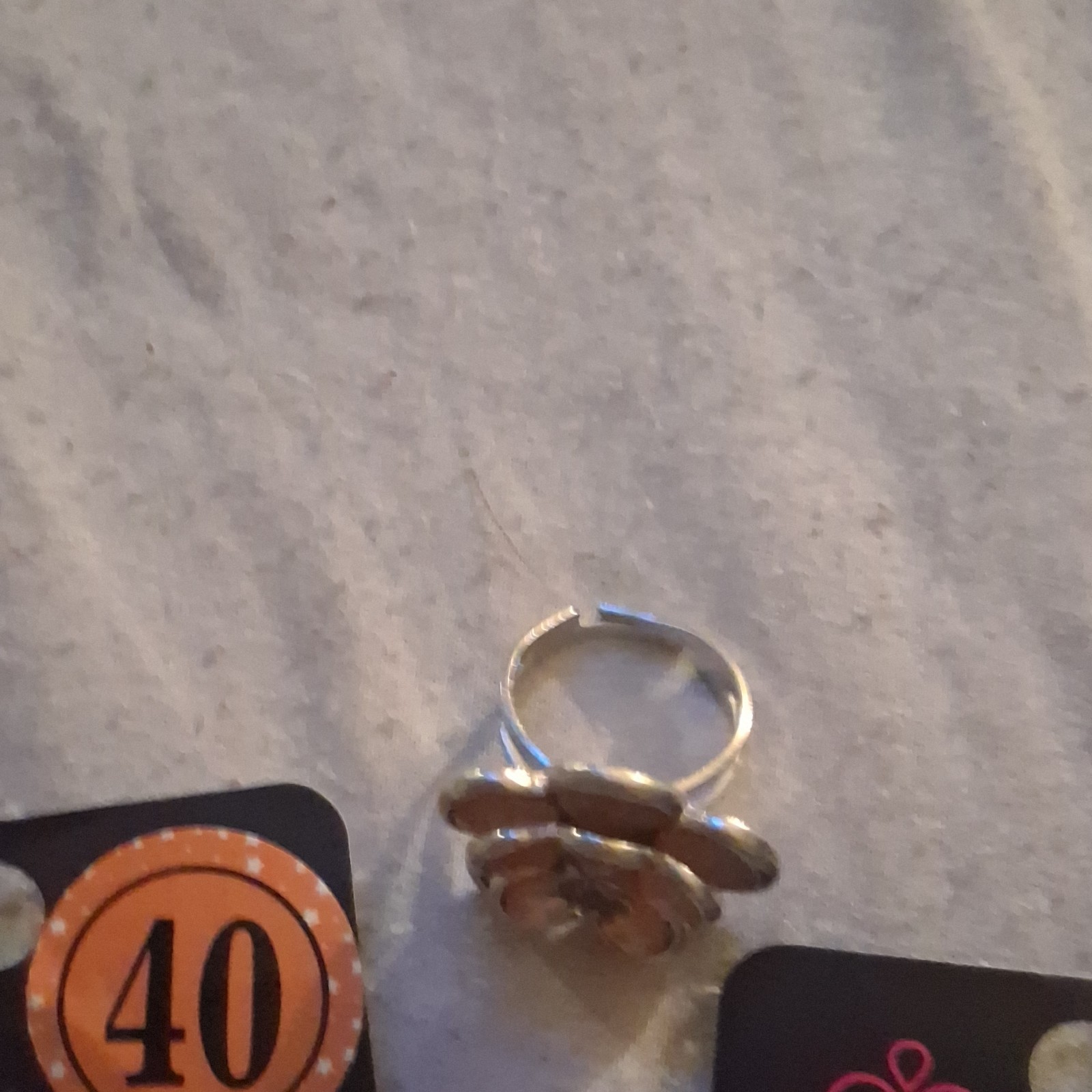 Paparazzi Women’s Fashion Jewelry Mixed Lot: 3pc Earrings & Ring, Silver