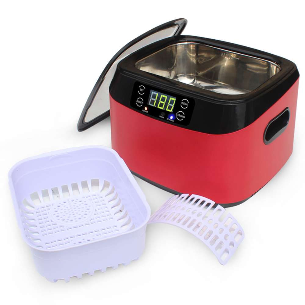 KK 1.2L Timer Ultrasonic Cleaner PCB Dental Jewellery Ultra Sonic Bath Cleaning
