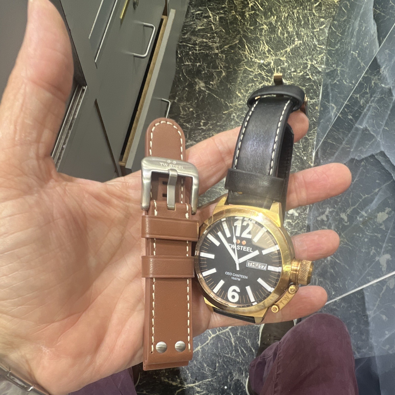 TW STEEL STAINLESS STEEL ROSE GOLD Ceo Canteen CE1021 Men’s Watch