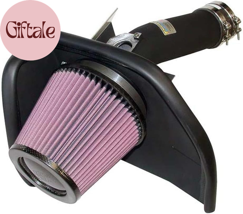 Cold Air Intake System: High-Flow Air-Filter, Increase Performance & Horsepower: