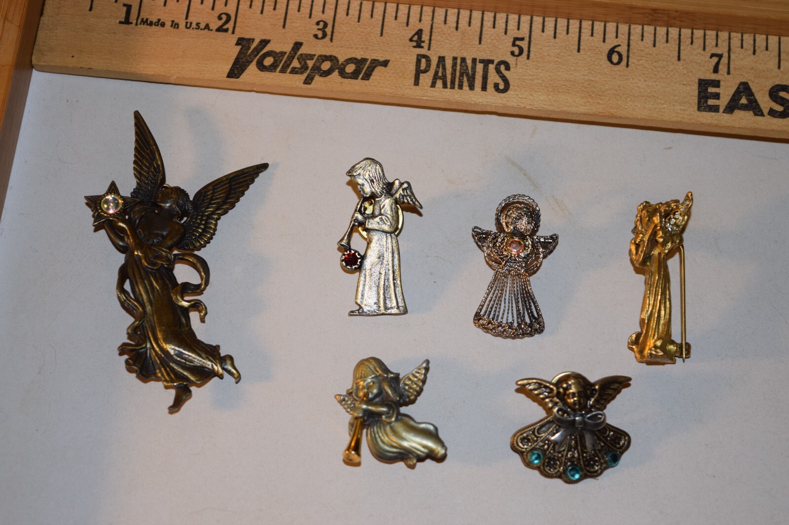 Vintage to now lot of 6-1 JJ-1 ?? angel pins