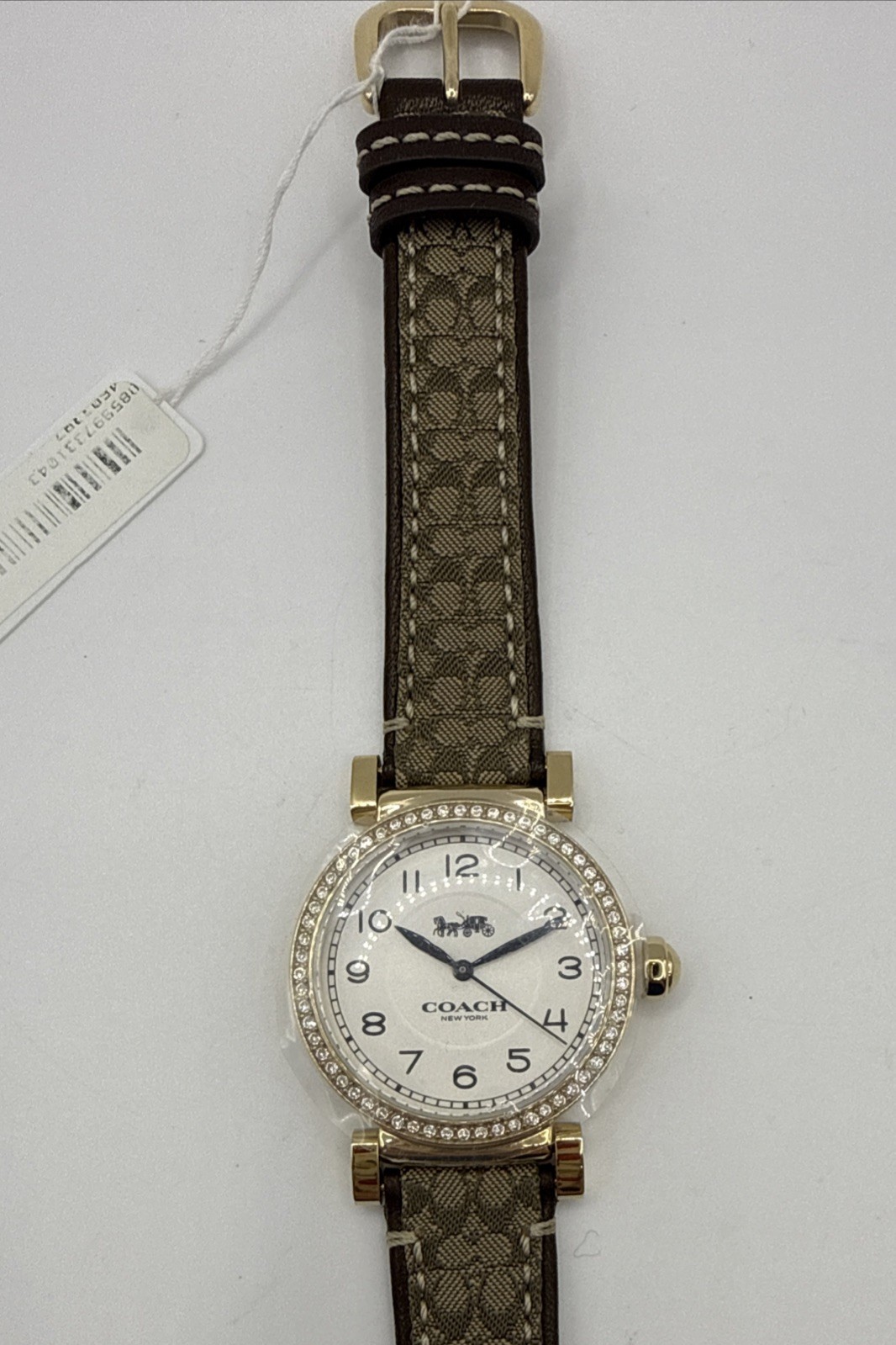 Coach Women’s Watch NEW with tags Brown & Logo Strap Ladies Gift 14503397