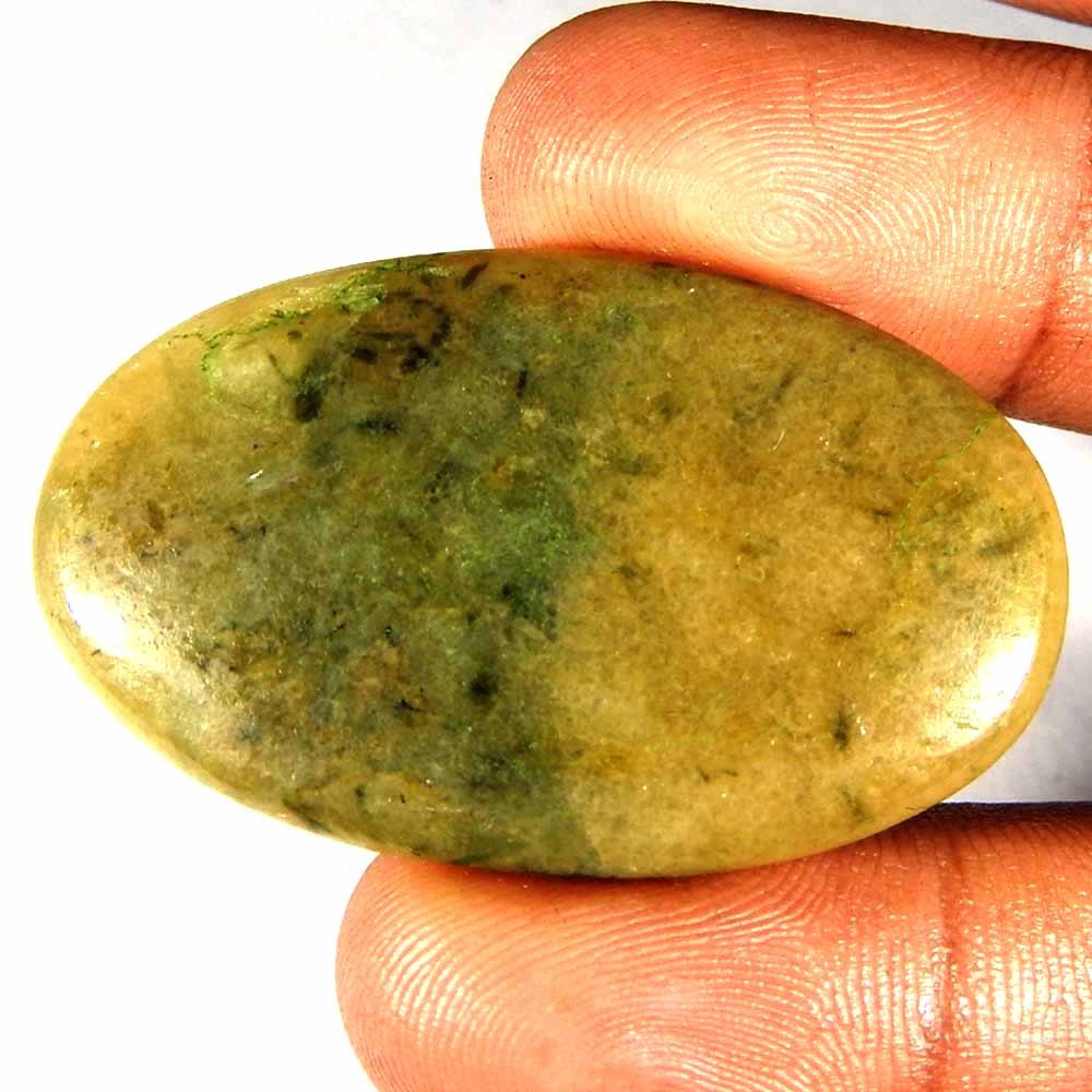 40.00Cts100%Natural Russian Agate Pear Cabochon(29x26x4)Loose Gemstone