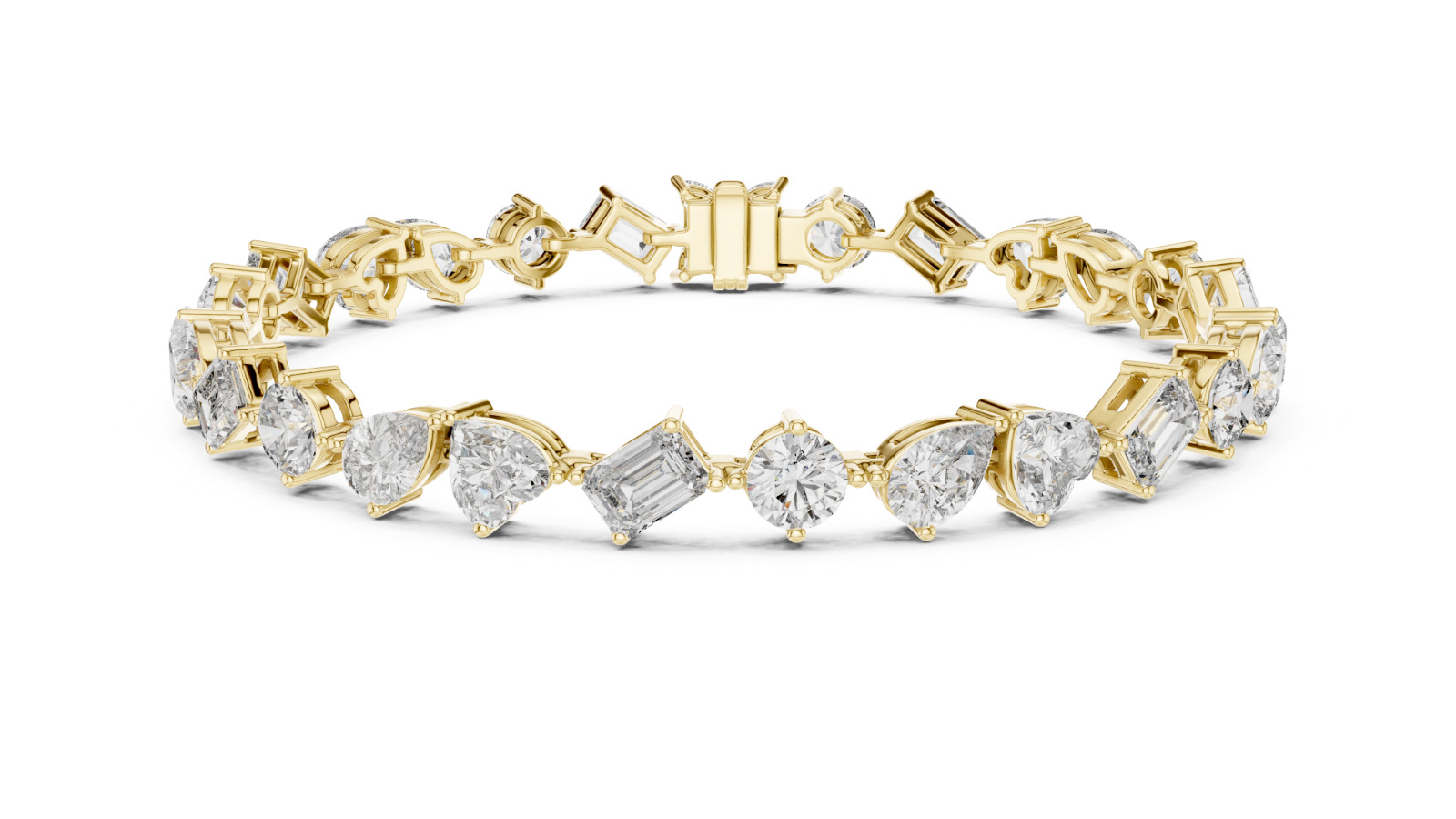 Womens Bracelet Gold CAD Files Bundle 15+ STL, 3DM (Rose, White, Yellow) LB-3
