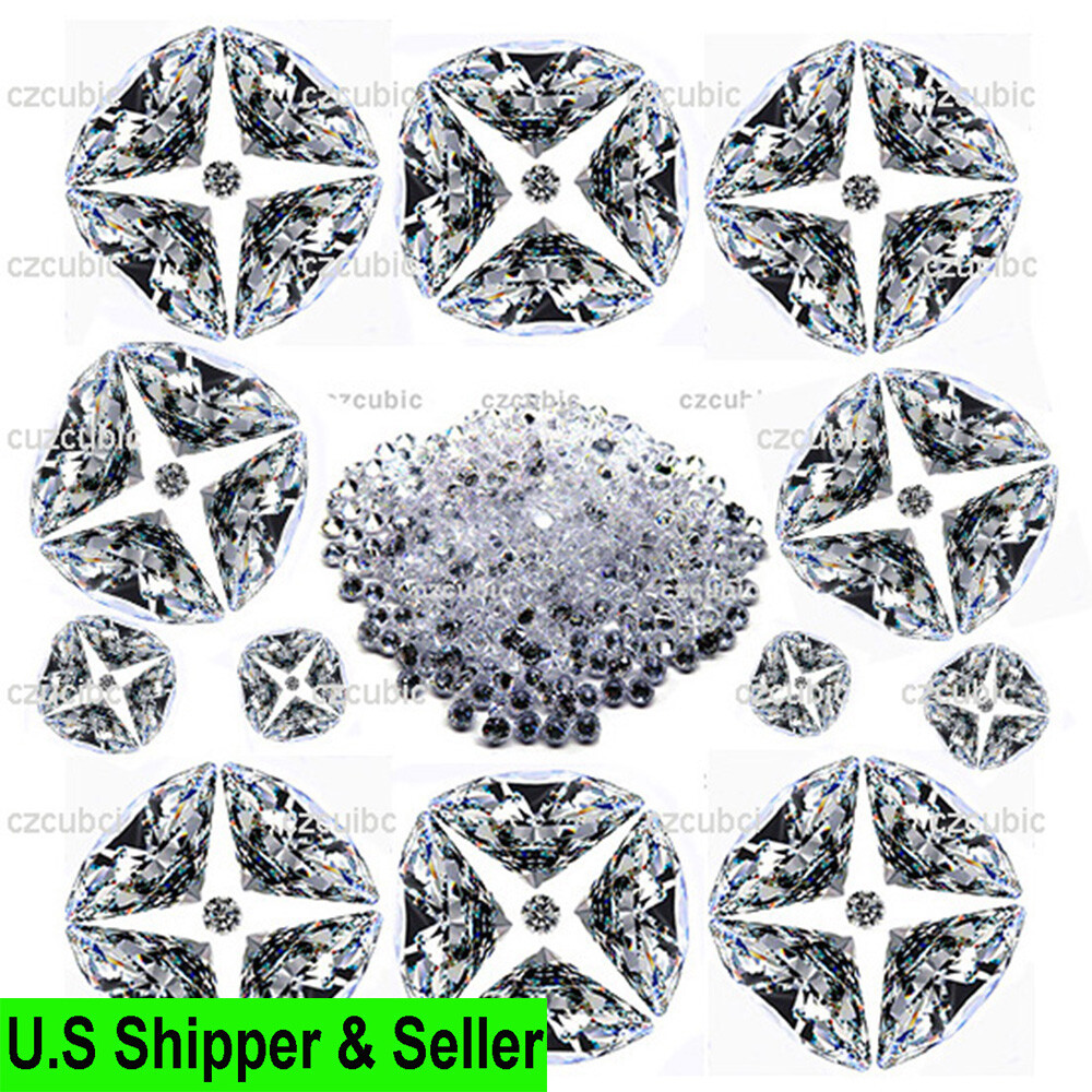 1000 PCS ROUND CUBIC ZIRCONIA/CZ STONES 5A QUALITY 0.70 – 3.00 MM SHIP IN US NO2
