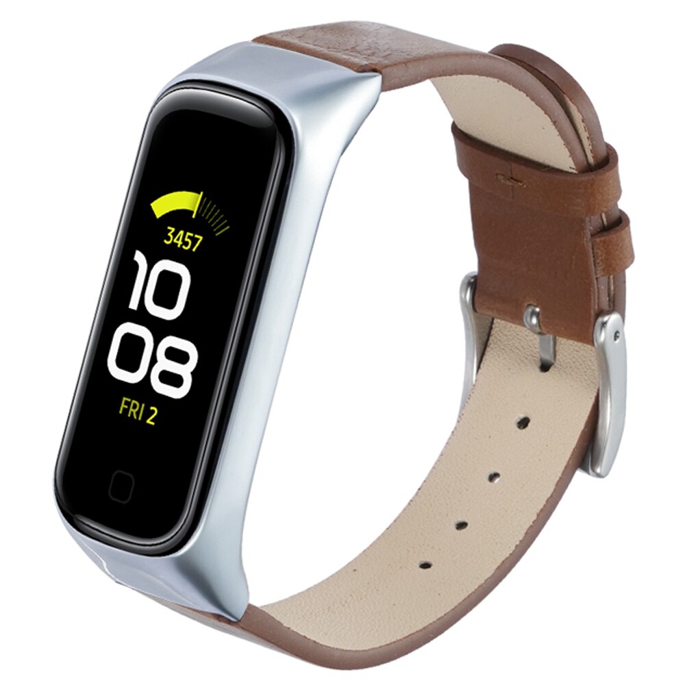 Leather Watch Band Strap For Samsung Galaxy Fit 2 SM-R220 Replacement Wristband