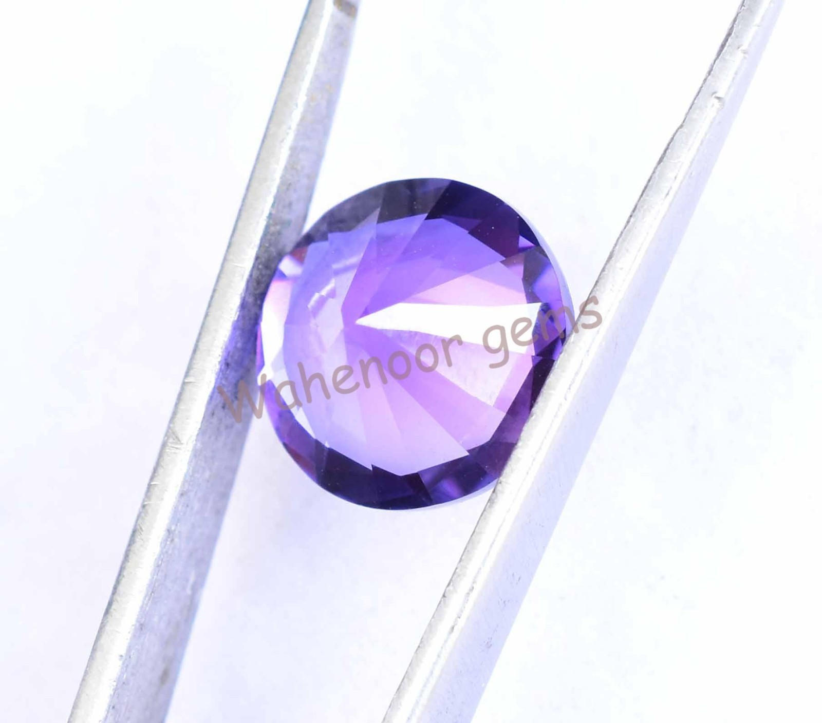 Natural 7.65 Ct Boysenberry Sapphire Round Master Shape AGL Certified Gemstone