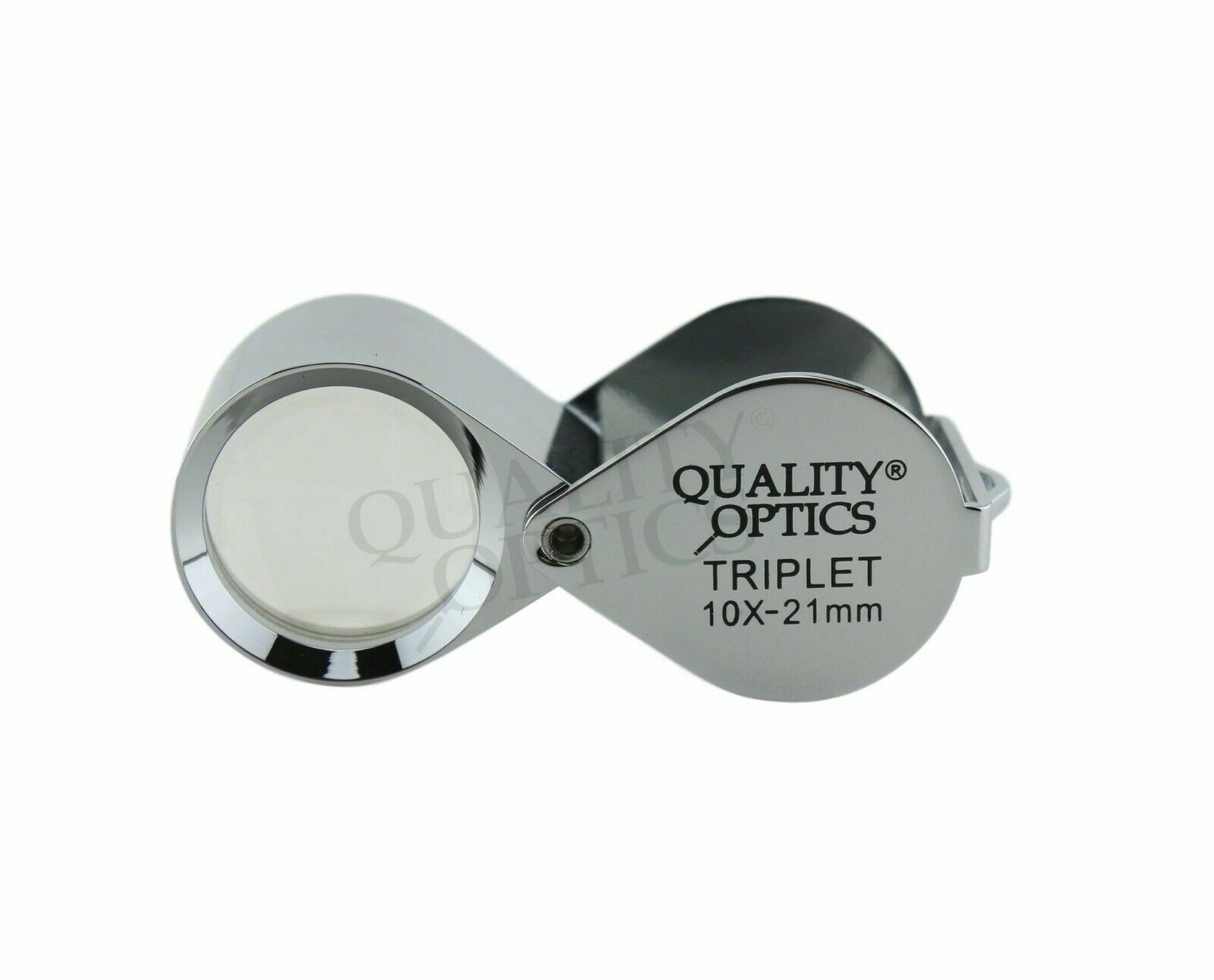 Quality Optics® USA Hastings Folding Pocket Magnifier Classic 10X Jewelers Loupe