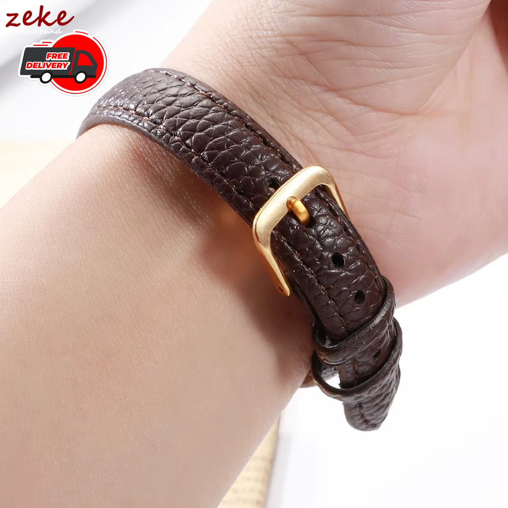 Universal Leather Watch Band 12Mm 14Mm 16Mm 18Mm 20Mm 22Mm Straps for Women Silm