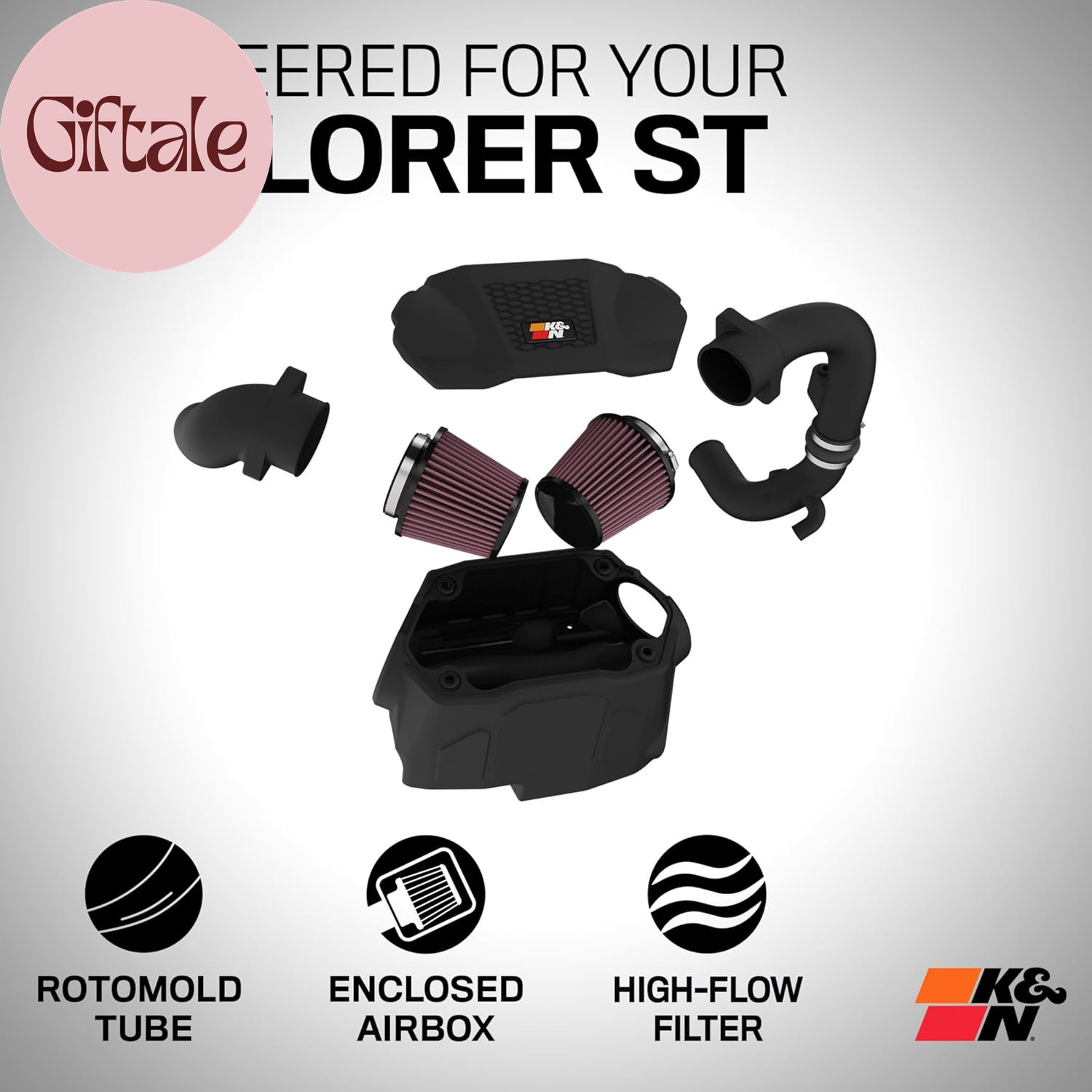 Cold Air Intake System: High-Flow Air Filter, Increase Performance & Towing: Com