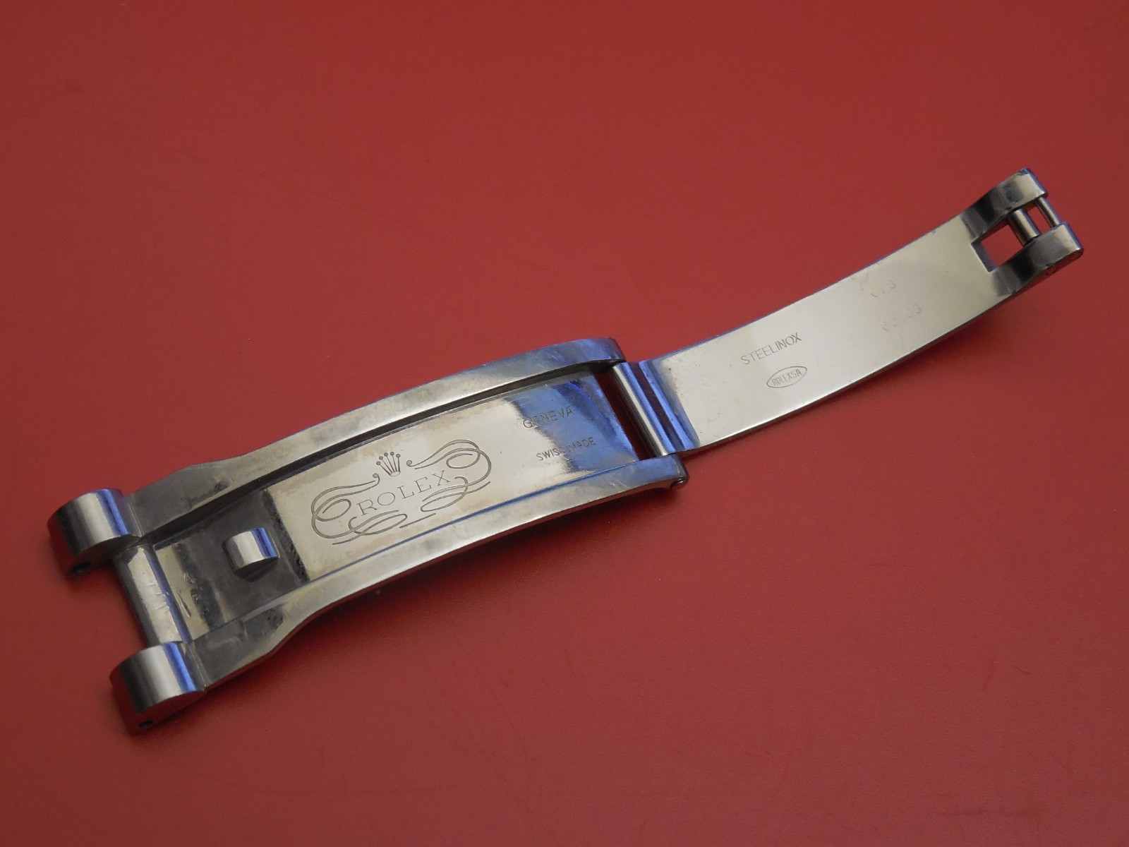 ROLEX 63203 DEPLOYMENT CLASP FOR 20MM JUBILEE OYSTER BAND BRACELET BUCKLE