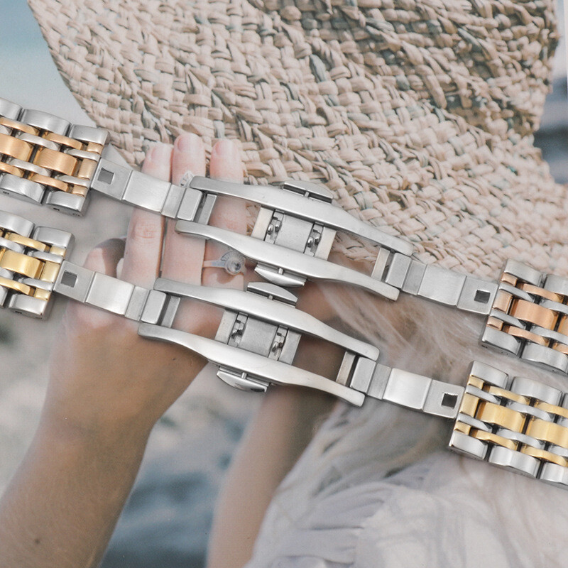 Premium Stainless Steel Watch Strap Metal Bracelet12 14 16 18 20 22mm for Armani