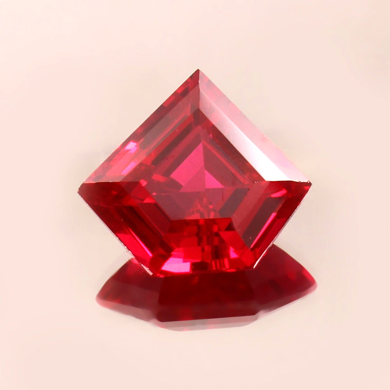 AAA Natural Pigeon Red Mozambique Ruby Loose Pentagon Gemstone Cut 14×16 MM