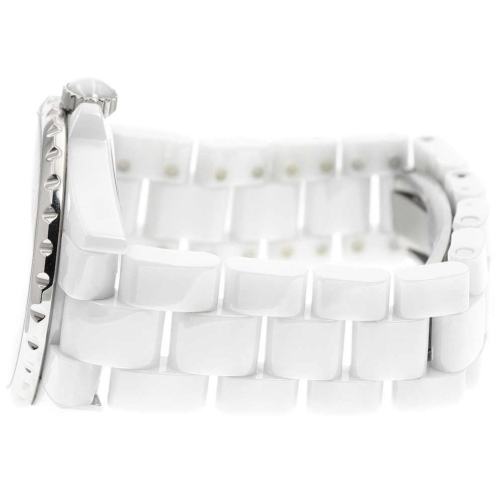 CHANEL J12 H3837 White Ceramic white Dial Automatic Boy’s Watch_962952