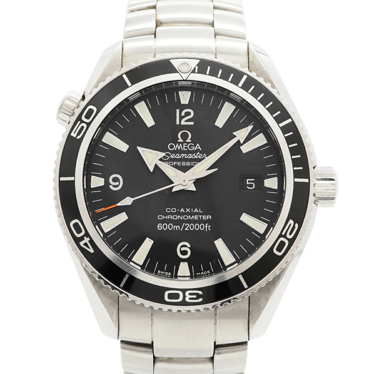 Omega Seamaster Planet Ocean 2201.50 41.2mm Black Dial Automatic 2008 #OTW074