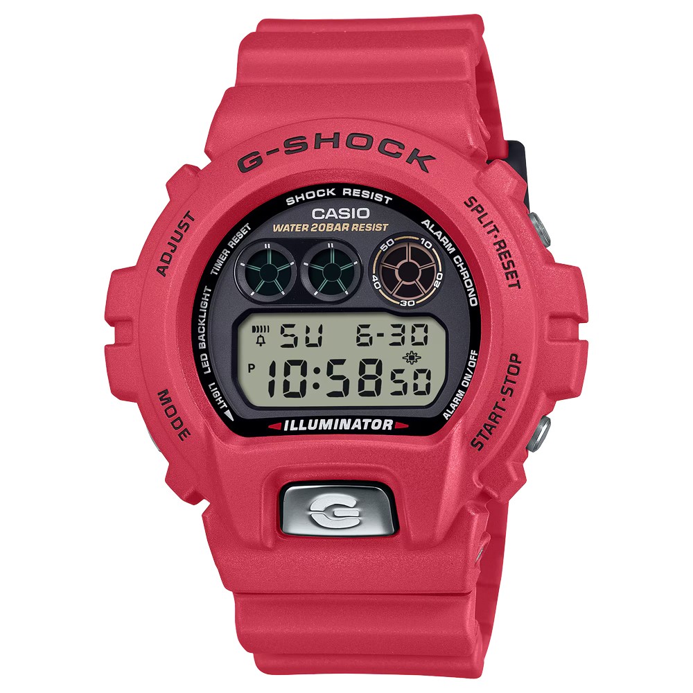 Wristwatch CASIO G SHOCK DW 6900TR 4JR 30th anniversary special model for men br