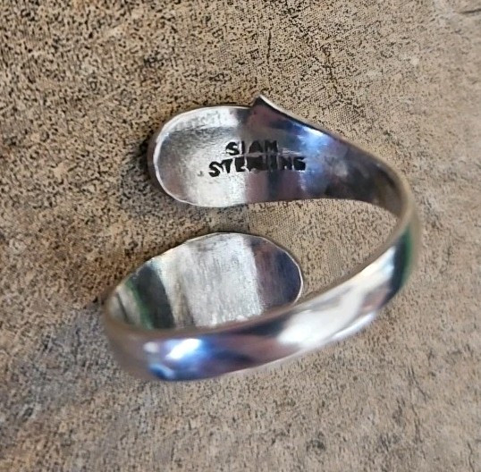 Siam Sterling Winter Themed Ring