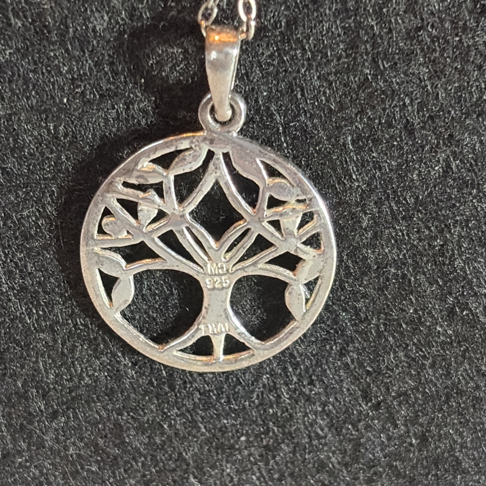 Sterling Silver 925 – Tree of Life – Pendant Necklace 20″